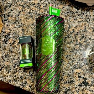 Wicked Starbucks Target Limited Edition cup and matching keychain.